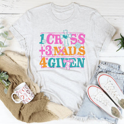 1 Cross +3 Nails 4 Given Tee