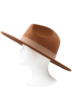 Faux Wool Fedora Hat