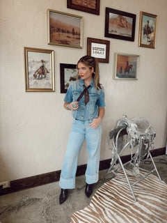 The Fiona Jeans in Light Wash