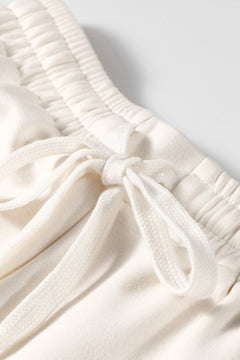 Solid Quarter Zip Sleeveless Top & Shorts Set