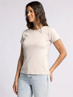 Lexi Tee - Cappuccino Heather