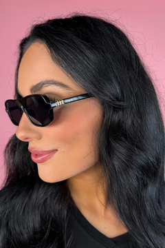 Bali Bound Sunglasses- Black