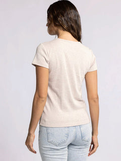 Lexi Tee - Cappuccino Heather