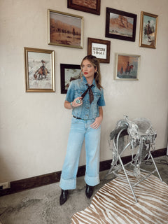 The Fiona Jeans in Light Wash