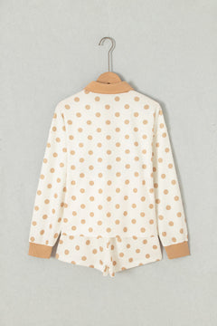 Zoey Pullover Patch Pocket Casual Shorts Set