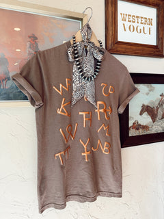 The Ranch Brands T-Shirt in Espresso