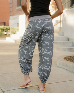 Camo Drawstring Joggers Pants