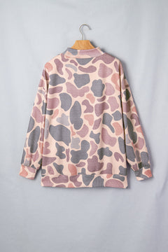 Western Howdy Camo Baggy Pullover Sweatshirt