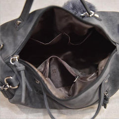 Rustic Charm Leather Shoulder Bag – Stylish Cowgirl Handbag