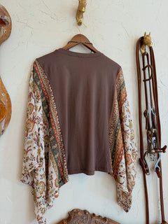 The Long Live Cowgirls Floral Top