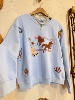 The Bixby Embroidered Sweatshirt