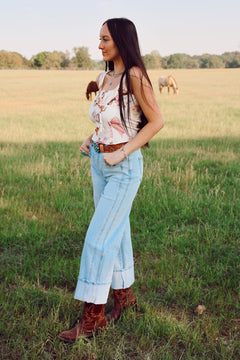 The Fiona Jeans in Light Wash