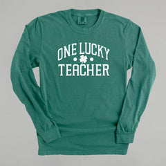 One Lucky Teacher (White)