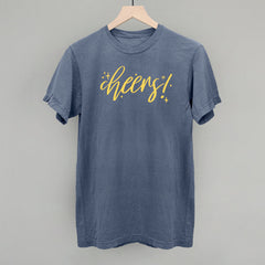 Cheers Gold Script + Sparkles