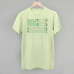 Golf American Flag (Green)
