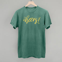 Cheers Gold Script + Sparkles