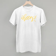 Cheers Gold Script + Sparkles