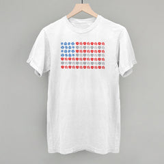 Flower American Flag