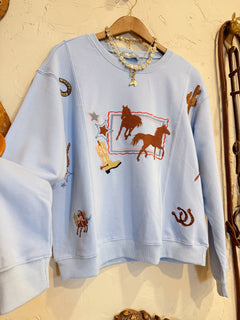The Bixby Embroidered Sweatshirt