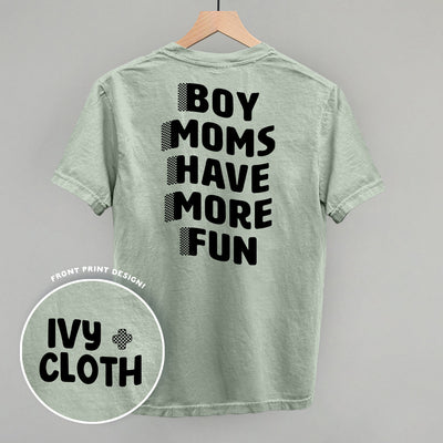 Boy Moms Have More Fun (Back Print)