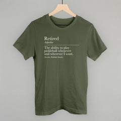 Retired Definition (Pickleball)