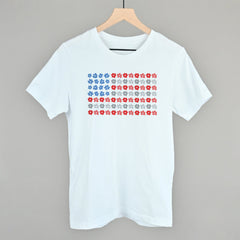 Flower American Flag
