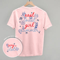 East Coast Girl Summer Doodles (Back Print)