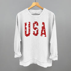 USA Distressed Stars