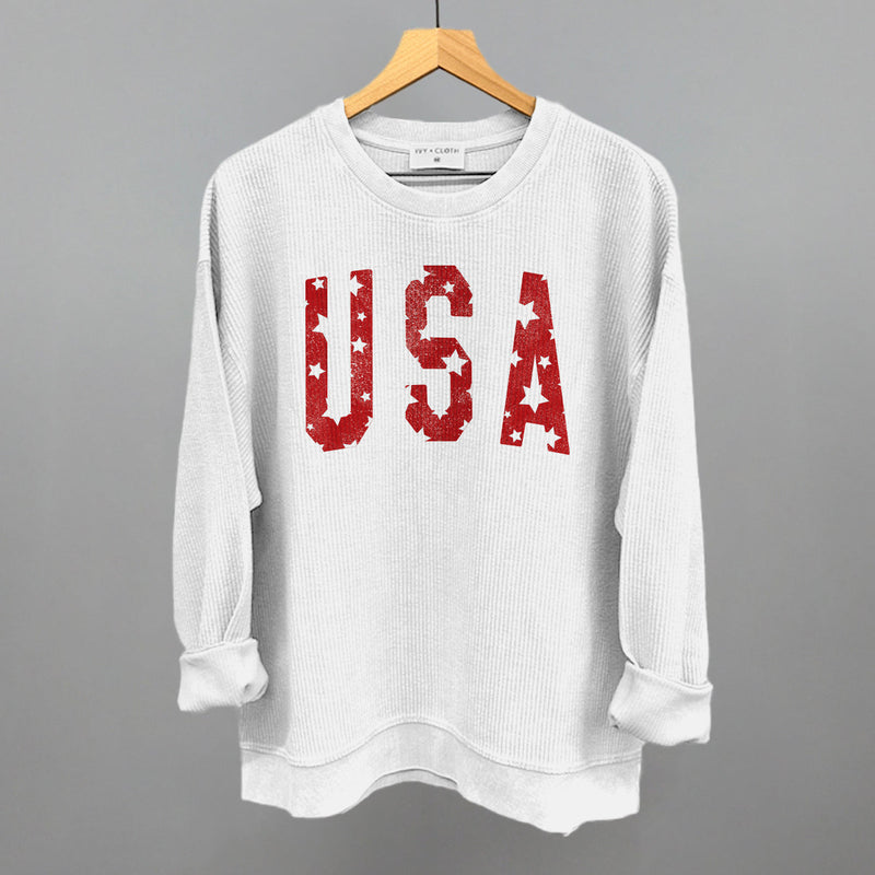USA Distressed Stars