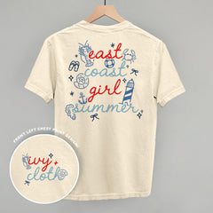 East Coast Girl Summer Doodles (Back Print)