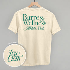 Barre & Wellness Athletic Club (Back Print)