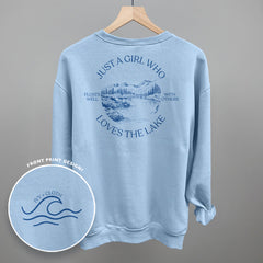 Just A Girl Who Loves The Lake (Back Print)