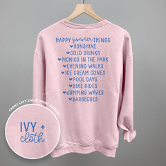 Happy Summer Things (Back Print)