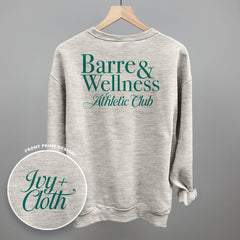 Barre & Wellness Athletic Club (Back Print)