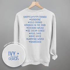 Happy Summer Things (Back Print)