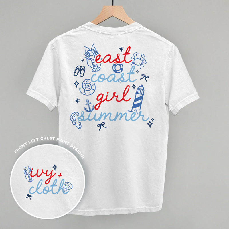 East Coast Girl Summer Doodles (Back Print)