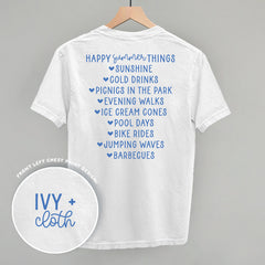 Happy Summer Things (Back Print)