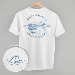 Just A Girl Who Loves The Lake (Back Print)