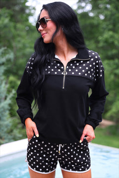After Dark Polka Dot Everyday Shorts