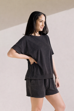 Stonewashed Ease Set-Acid Wash
