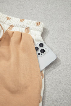 Zoey Pullover Patch Pocket Casual Shorts Set