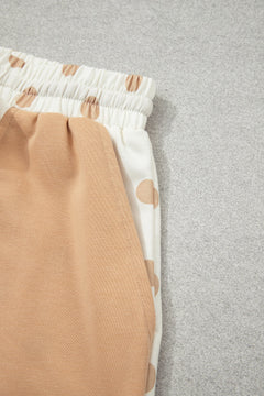 Zoey Pullover Patch Pocket Casual Shorts Set