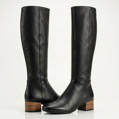 Gentle Souls by Kenneth Cole Ella Square-Toe Block-Heel Boot, Size 5
