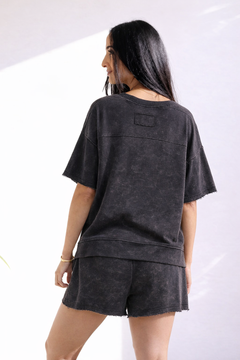 Stonewashed Ease Set-Acid Wash